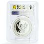 Congo 240 francs Lunar Year of the Horse Successful PR69 PCGS silver coin 2014