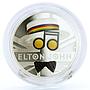 Britain 2 pounds Music Legends Singer Artist Elton John colored silver coin 2020