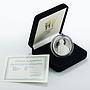 Ukraine 1 million karbovanets Lesya Ukrainka Poetess Literature silver coin 1996