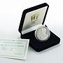 Ukraine 1 million karbovanets Hrygoriy Skovoroda Philosopher silver coin 1996