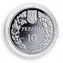 Ukraine 10 hryvnia Freshwater Crab Relic Species Flora Fauna silver coin 2000