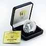 Ukraine 10 hryvnia18 Winter Olympic Games Nagano Biathlon Sport silver coin 1998