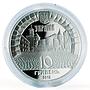 Ukraine 10 hryvnia Palanok Castle Fortress Mukachevo proof silver coin 2019