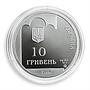 Ukraine 10 hryvnia 350 Years of Pereiaslav Cossack Rada silver proof coin 2004