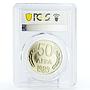 Bulgaria 50 leva Coats of Arms State Coinage PR68 PCGS CuNi coin 1989