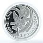 Niue 1 dollar Samson & Dalila Love Stories silver coin 2010