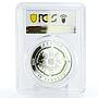 Ukraine 10 hryvnias In Unity Strength Countries Flags PR69 PCGS silver coin 2022