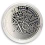 Ukraine 10 hryvnia 700 Years of Khan Uzbek Mosque Madrasas silver coin 2014