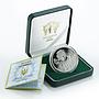 Ukraine 10 hryvnia Ivan Bohun Kalnyk Polkovnyk Heroes Cossack silver coin 2007