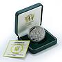 Ukraine 10 hryvnia Sviatohirsk Assumption Lavra Monastery silver proof coin 2005