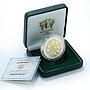 Ukraine 10 hryvnia Wheel of Life Sun silver gilded proof coin 2017