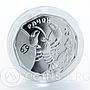 Ukraine 2 hryvnia Cancer Little Crayfish Zodiac 1/4 Oz silver coin 2014