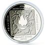 Ukraine 20 hryvnia Olympic Games Athens Greece silver proof coin 2004