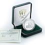 Ukraine 20 hryvnia 200 Years Kyiv Contract Fair silver proof coin 1997