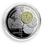 Ukraine 20 hryvnia Millennium of Mintage in Kyiv silver proof coin 2008