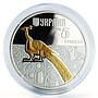 Ukraine 5 hryvnia Pavic Fauna Birds gilded silver proof coin 2016