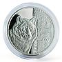 Ukraine 5 hryvnia Wolf Fauna Animals gilded silver proof coin 2016