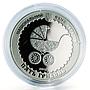 Ukraine 5 hryvnia Motherhood Pram silver proof coin 2013