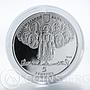 Ukraine 5 hryvnia 180 Year Taras Shevchenko National University silver coin 2014