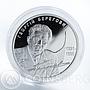 Ukraine 5 hryvnia Heorhii Berehovyi USSR Space Pilot silver proof coin 2011