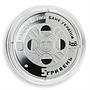 Ukraine 5 hryvnia Virgo Signs of Zodiac silver proof coin 2008