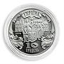 Ukraine 10 hryvnia Petro Mohyla Metropolitan Kyiv Halych silver proof coin 1996