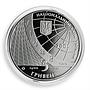Ukraine 5 hryvnia 100 Years Kyiv National Economic University silver coin 2006