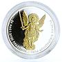 Ukraine 10 hryvnias Religion Faith Archangel Michael gilded silver coin 2022