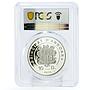 Andorra 10 diners Holy Helpers Saint Barbara Church PR69 PCGS silver coin 2010