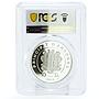 Andorra 10 diners Holy Helpers St Christopher Angel PR70 PCGS silver coin 2010