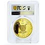 Cameroon 500 francs Painter Bartolomeo Madonna Art PR69 PCGS silver coin 2018