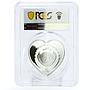 Palau 2 dollars My Heart Flies For You Love Gift PR69 PCGS silver coin 2012