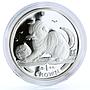 Isle of Man 1 crown Home Pets Scottish Fold Cat Animals proof silver coin 2000