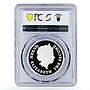 East Caribbean States 8 dollars OECS Economic Union PR69 PCGS silver coin 2011