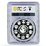 Mexico 1 onza Libertad Angel of Independence PR70 PCGS silver coin 2008