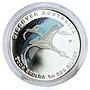 Australia 1 dollar Dreaming Series Brolga Bird Animals Fauna silver coin 2009