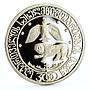 Georgia 10 lari 3000th Anniversary of Georgian Statehood proof silver coin 2000