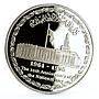 Kuwait 5 dinars 35th Anniversary National Day Seaf Palace proof silver coin 1996