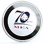 Lebanon 10 livres 70 Year Middle East Airlines Planes Aircraft silver coin 2015