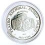 Nicaragua 1 cordoba National Ruben Dario Theater proof silver coin 1994