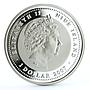 Niue 1 dollar Russian Nature Siberian Sable Animals Fauna proof silver coin 2007