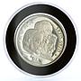 Ras al-Khaimah 15 riyals Rome City Mazzini Garibaldi Mameli silver coin 1970