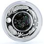 Australia 1 dollar Australian Opal series The Wombat Fauna silver coin 2012