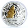 Pitcairn Islands set of 2 coins HMAV Bounty Ship Clipper gilded Ag coins 2010