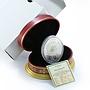 Niue 2 dollars Imperial Faberge Eggs Clover Leaf Egg zircons silver coin 2010