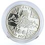 Switzerland 20 francs 100th Anniversary of FIFA Football proof silver coin 2004