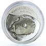 Mariana Islands 5 dollars Marine Life Protection Pearl Diving silver coin 2005