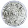 Mexico 1 onza Libertad Angel of Independence gilded silver coin 2008