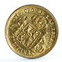 Philippines 2 dollars State Coinage Coat of Arms X# Tn1 gold coin 1946