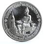 Thailand 600 baht 700th Anniversary of Thai Alphabet proof silver coin 1983